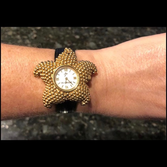 Aya Azrielant 18kt Gold Starfish Watch Designer - Picture 3 of 5